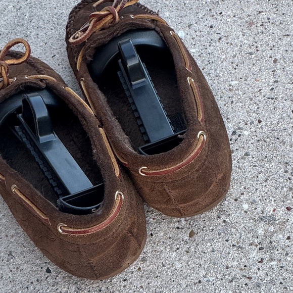 Coach slippers Dark Brown Suede Loafers - Picture 5 of 7